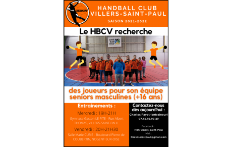 Recherche Joueurs +16 Masculins